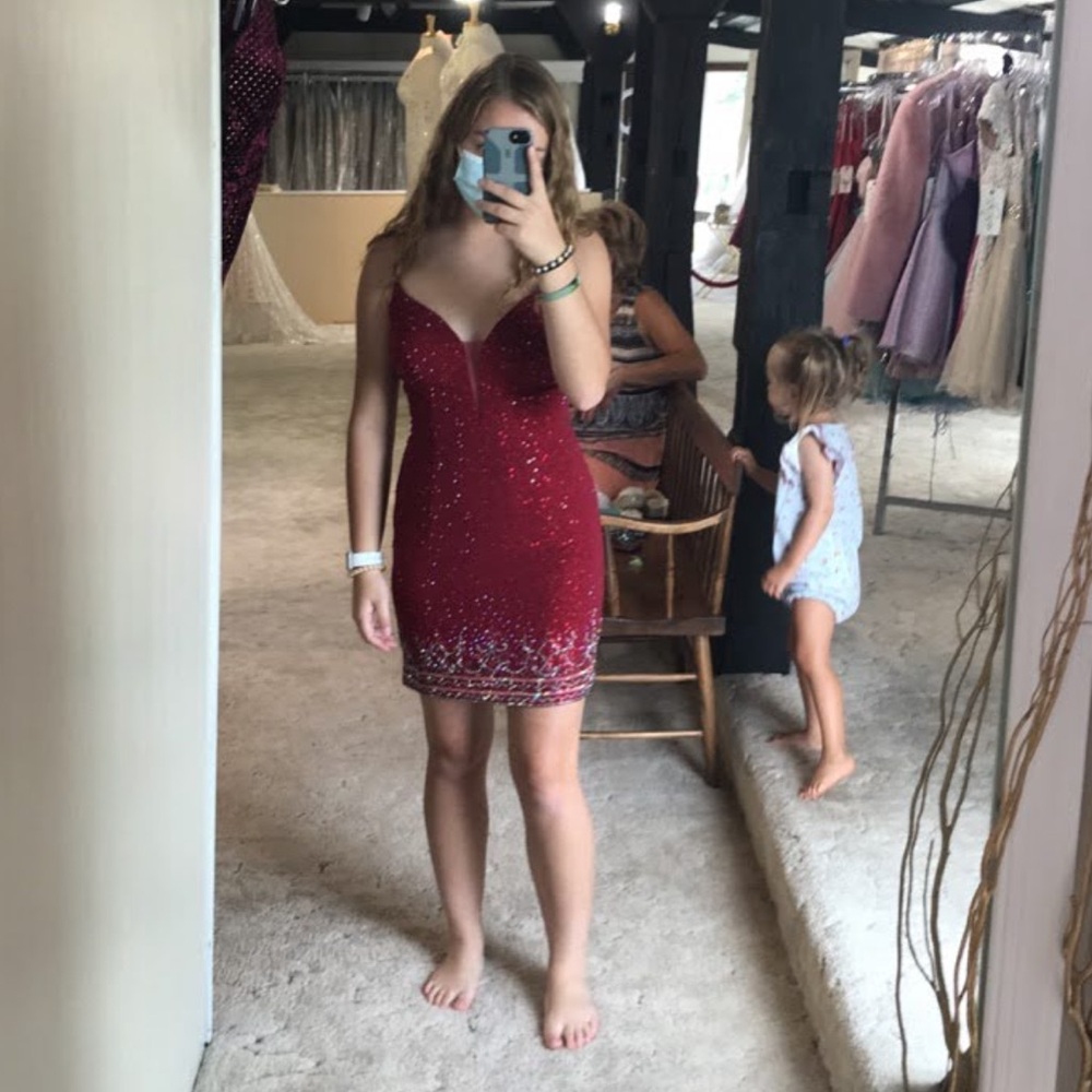 Red Homecoming Dress